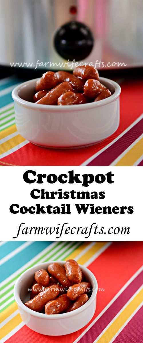 Crockpot Christmas Cocktail Wieners