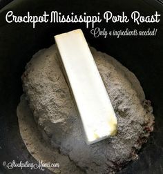 Crockpot Mississippi Pork Roast