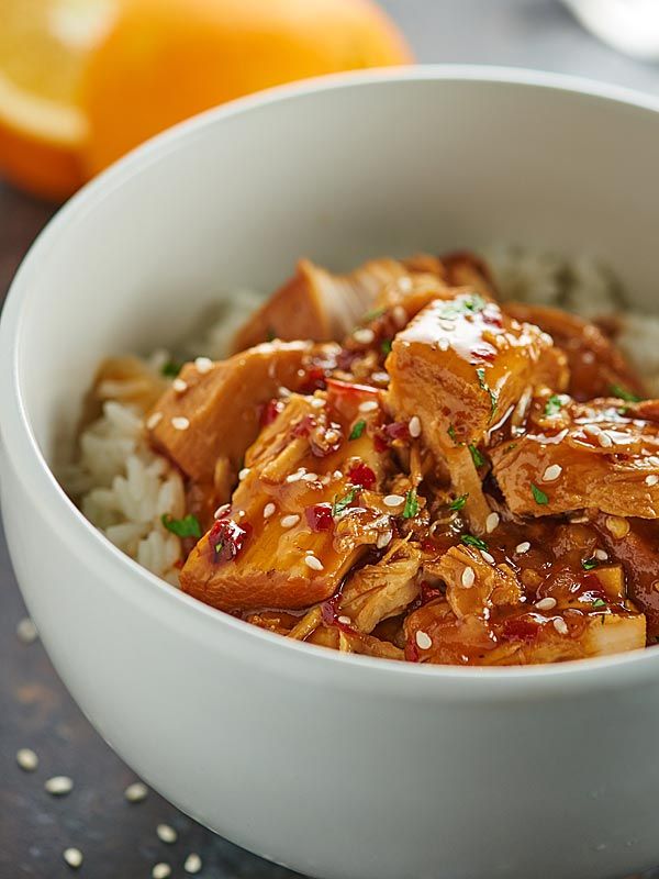 Crockpot Orange Chicken