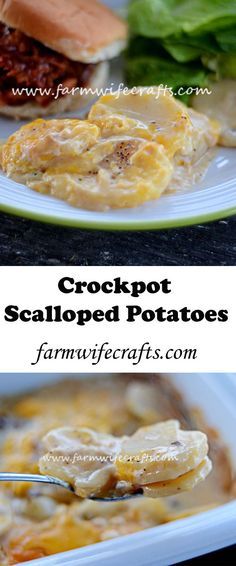 Crockpot Scalloped Potatoes