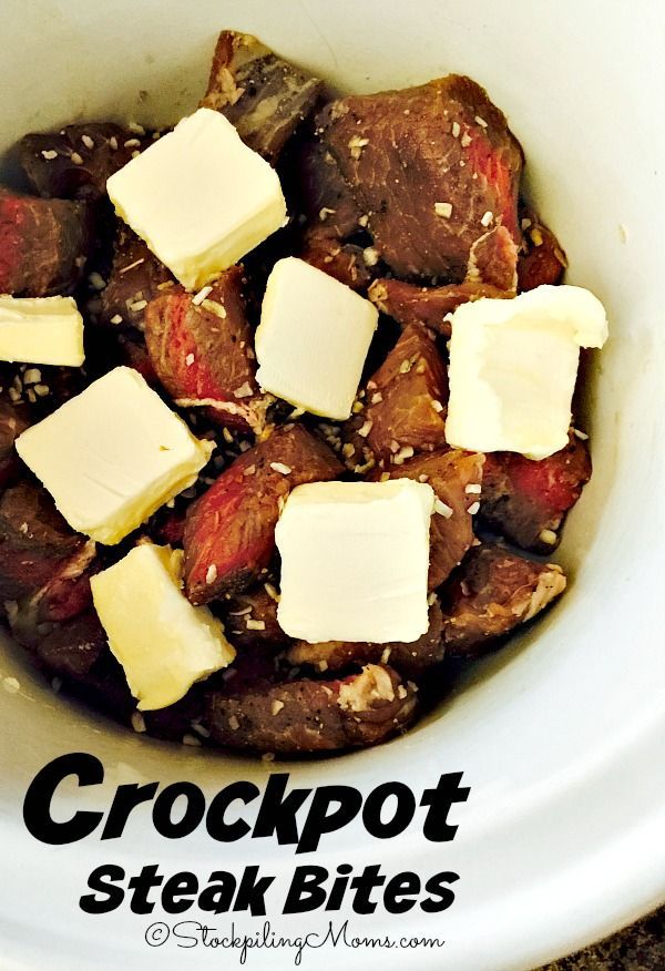 Crockpot Steak Bites