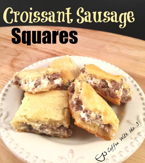 Croissant Sausage Squares