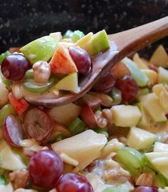 Crunchy Apple & Grape Salad