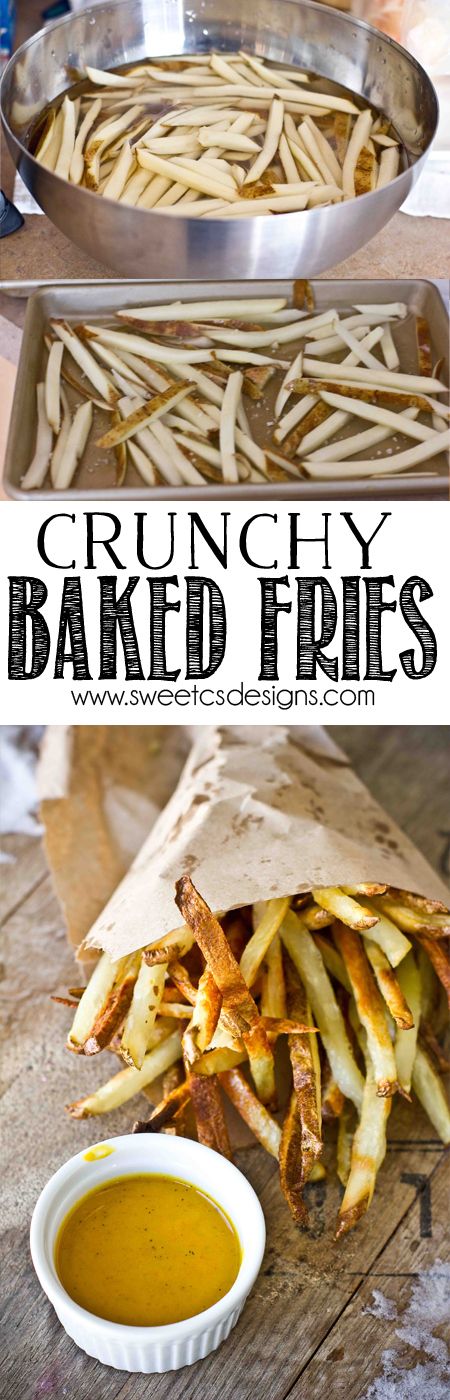 Crunchy Baked Fries