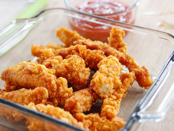 Crunchy Cereal Chicken Fingers