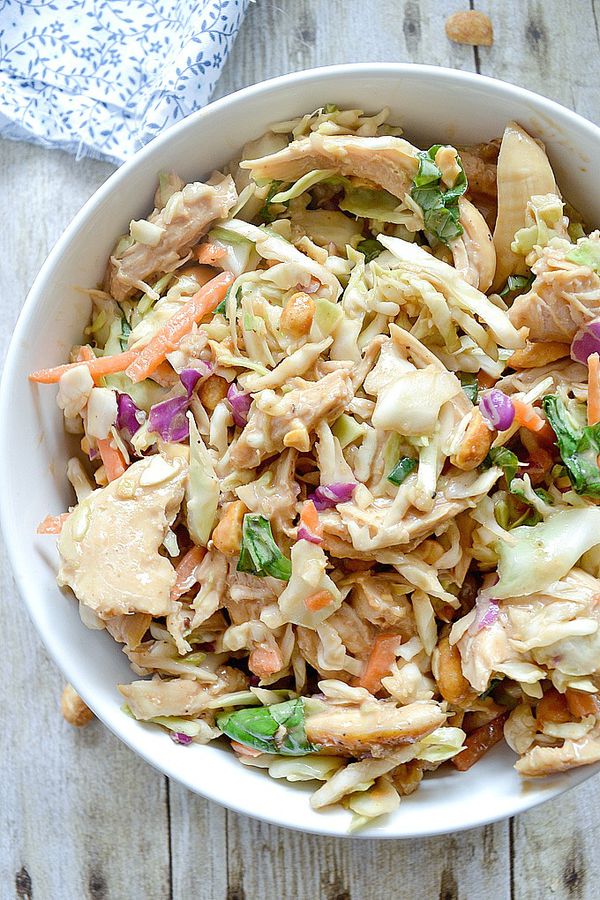 Crunchy Thai Chicken Salad