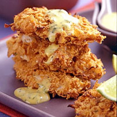 Crusted Honey Mustard Chicken