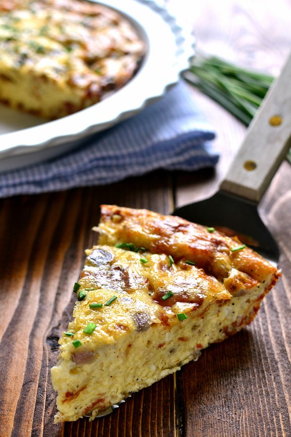 Crustless Quiche Lorraine