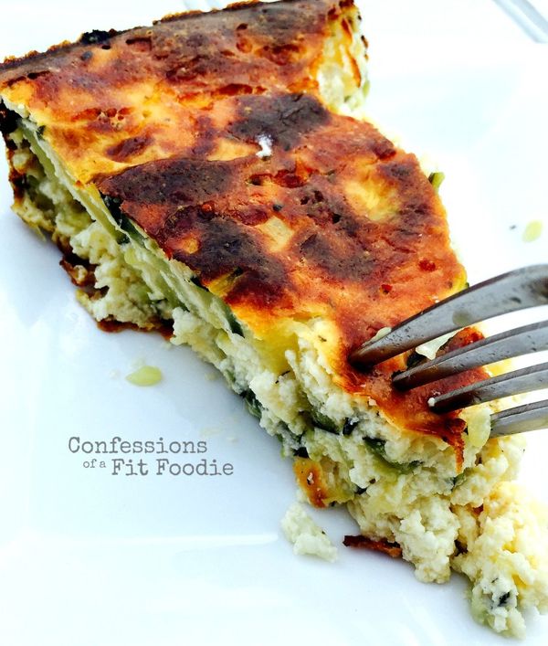 Crustless Zucchini Quiche (21 Day Fix