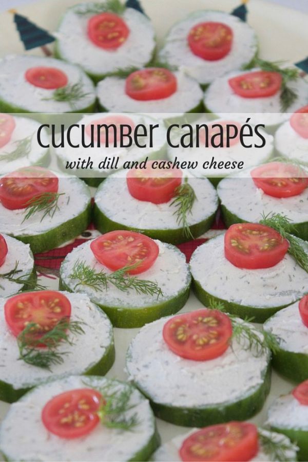 Cucumber Canapés