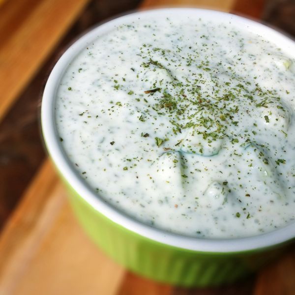 Cucumber Laban - Lebanese Yogurt Sauce