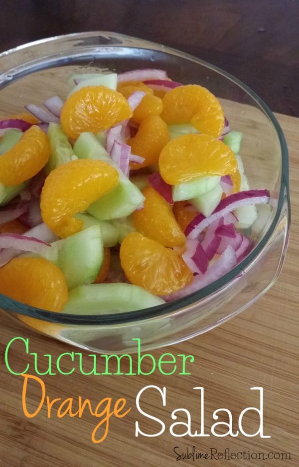 Cucumber Orange Salad