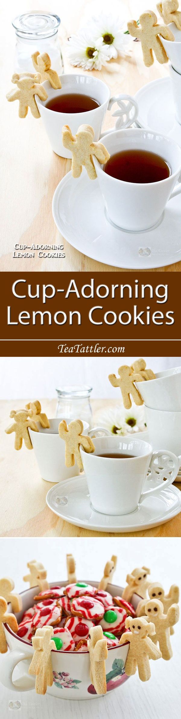 Cup-Adorning Lemon Cookies