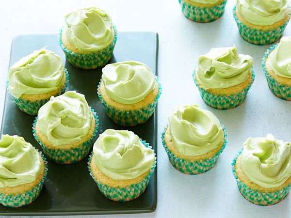 Cupcakes with Avocado Buttercream