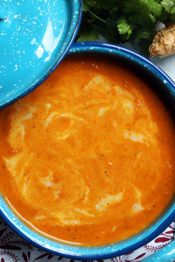 Curried Carrot and Coconut Soup