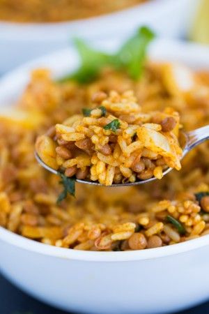 Curried Lentil Rice