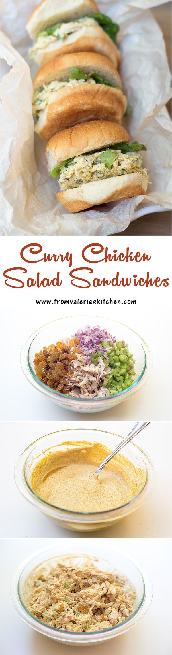 Curry Chicken Salad Sandwiches