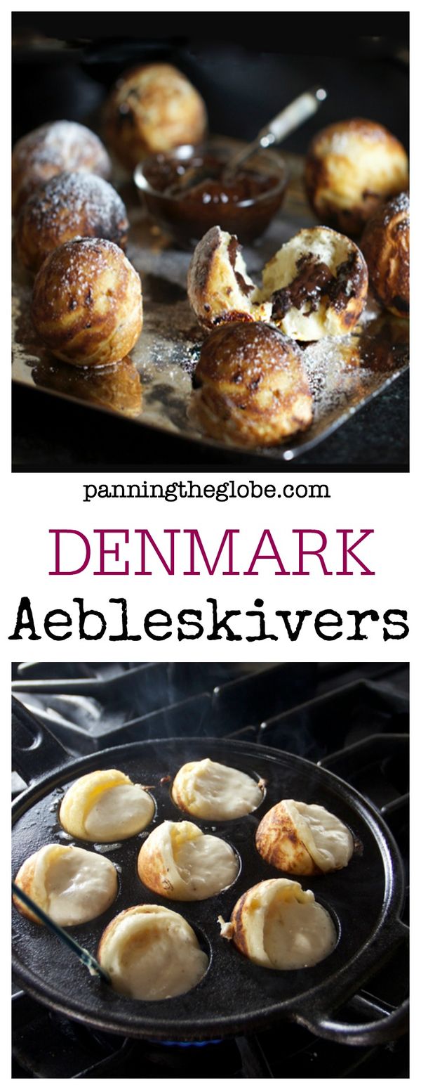 Danish aebleskivers