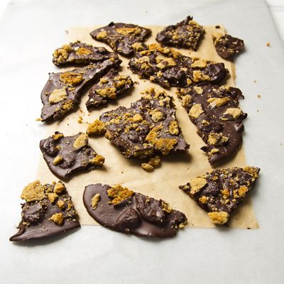 Dark Chocolate Cookie Bark