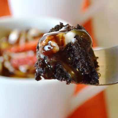 Dark Chocolate Mug Cake