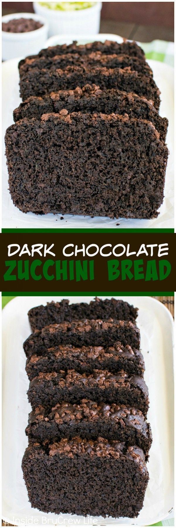 Dark Chocolate Zucchini Bread