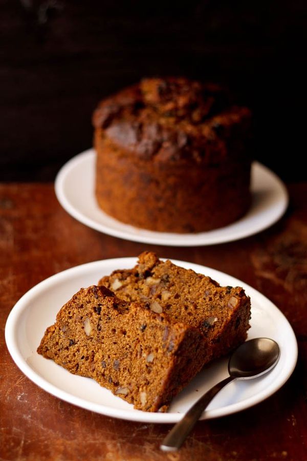 Dates walnut coffee cake