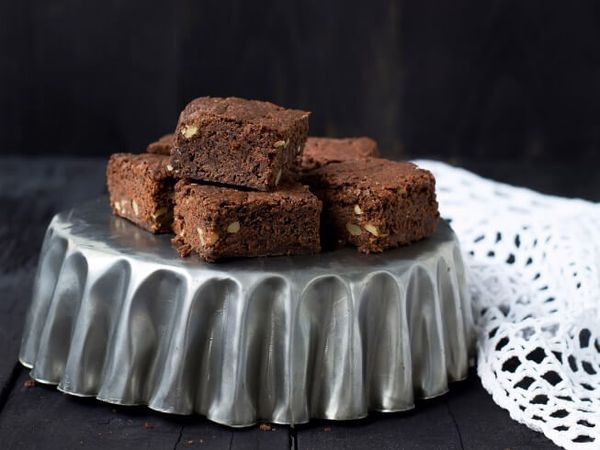 Deep Dark Double-Dutch Brownies