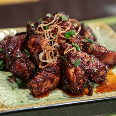 Deep Fried Honey Glazed Wings, Mario Batali's