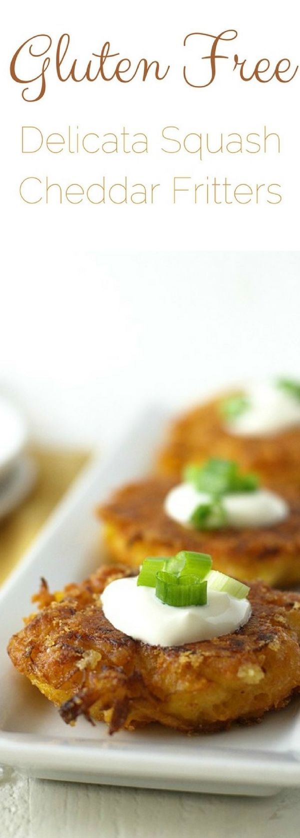 Delicata Squash Cheddar Fritters