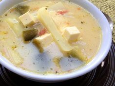 Delicia típica sonorense: Caldo de queso y papa