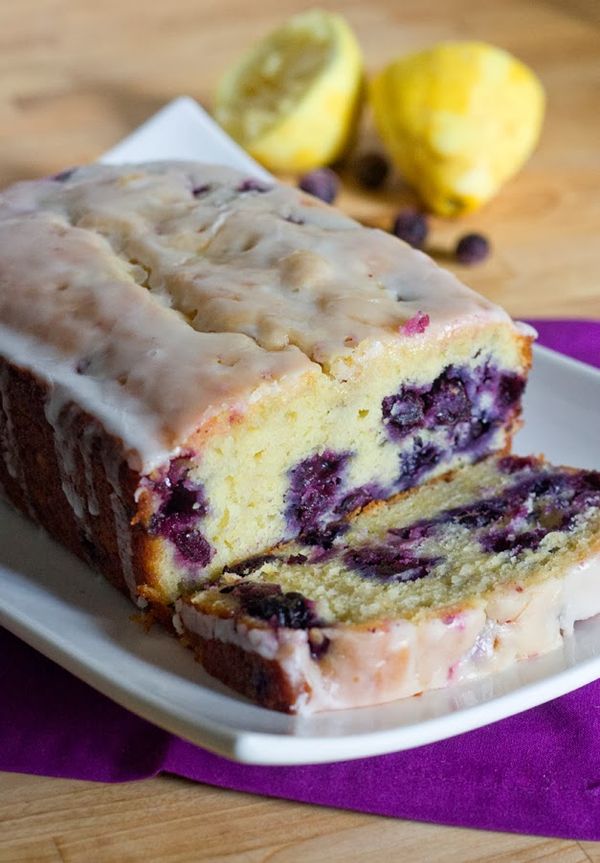 Desserts: Lemon Blueberry Bread