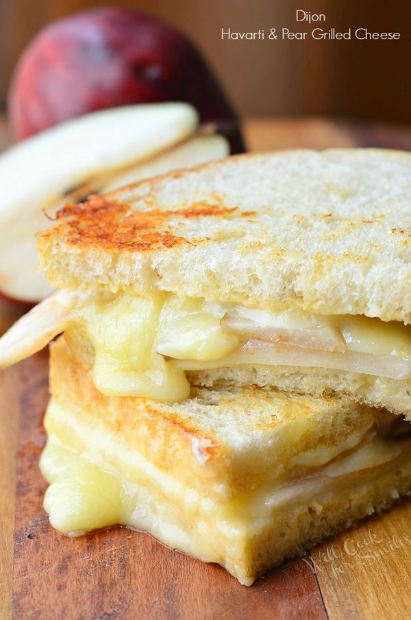 Dijon Havarti & Pear Grilled Cheese