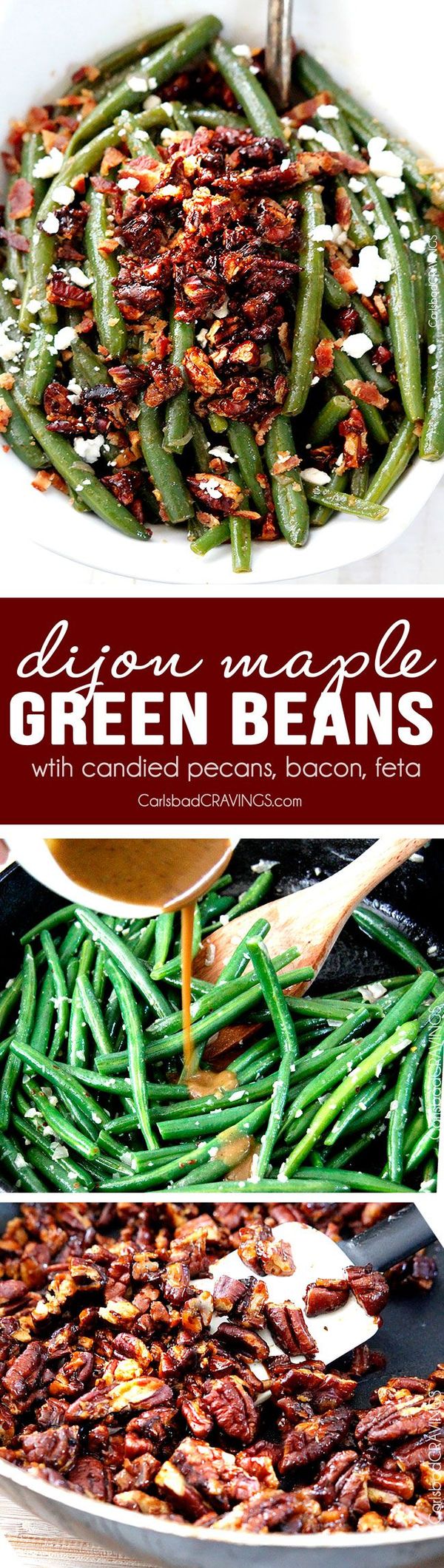 Dijon Maple Green Beans