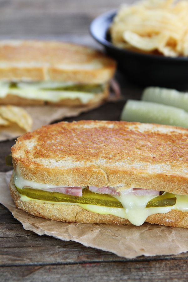 Dill Pickle Wrap Grilled Cheese