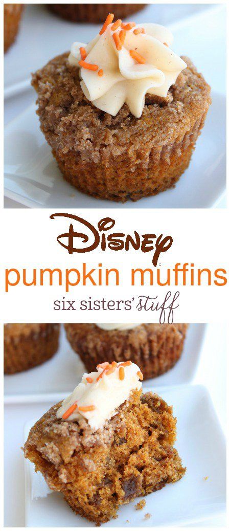 Disney Pumpkin Muffins