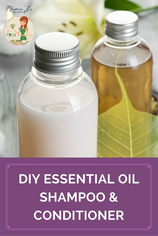 DIY Essential Oil Shampoo