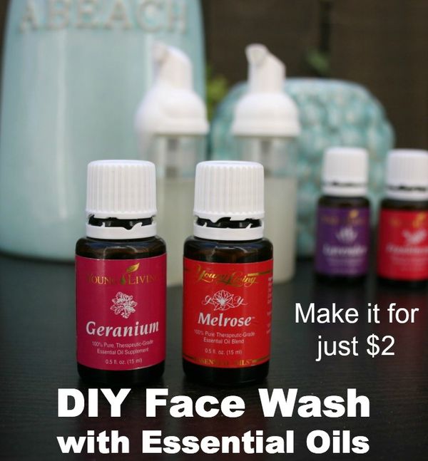 DIY Foaming Facial Cleanser