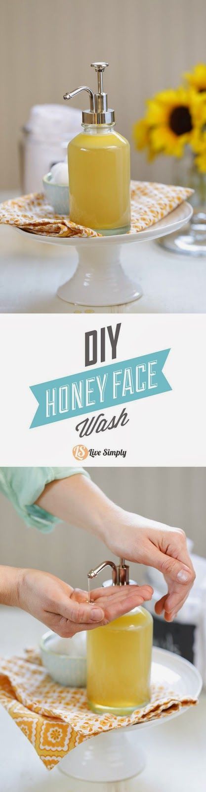 DIY Homemade Honey Face Wash