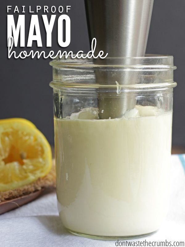 DIY Homemade Mayo in 2 Minutes + Tips for Success