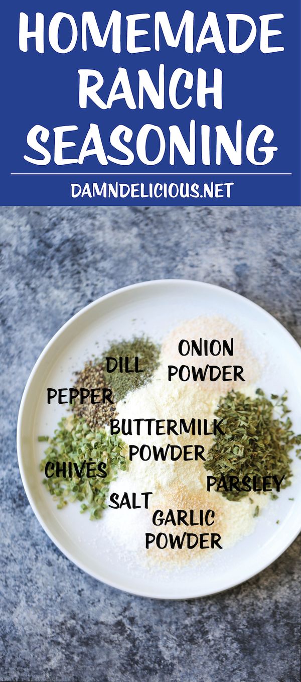 DIY Homemade Ranch Seasoning Mix