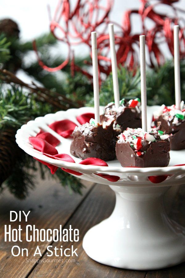 DIY Hot Chocolate On A Stick