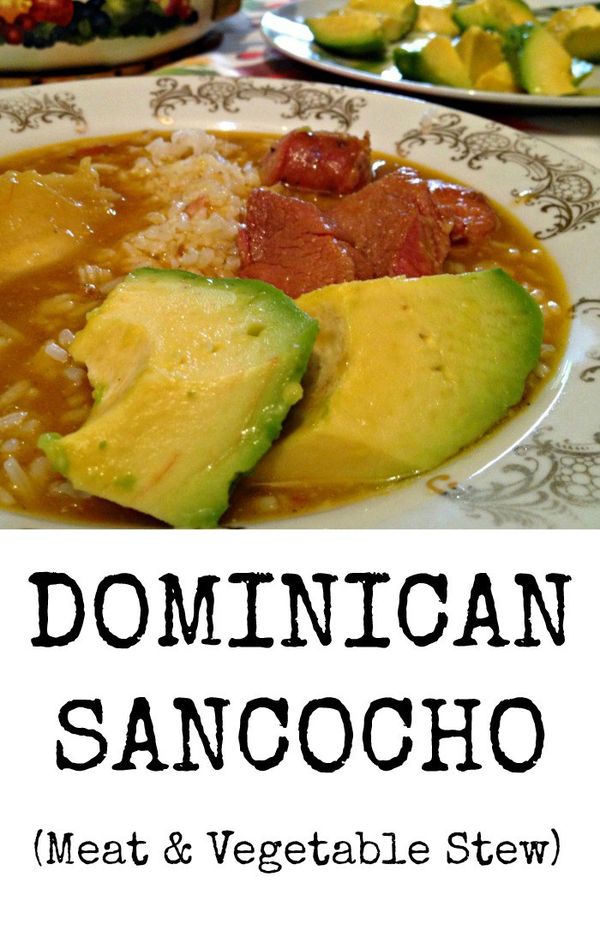 Dominican Sancocho (Meat & Vegetable Stew