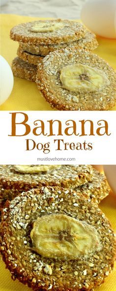 Double Banana Dog Treats