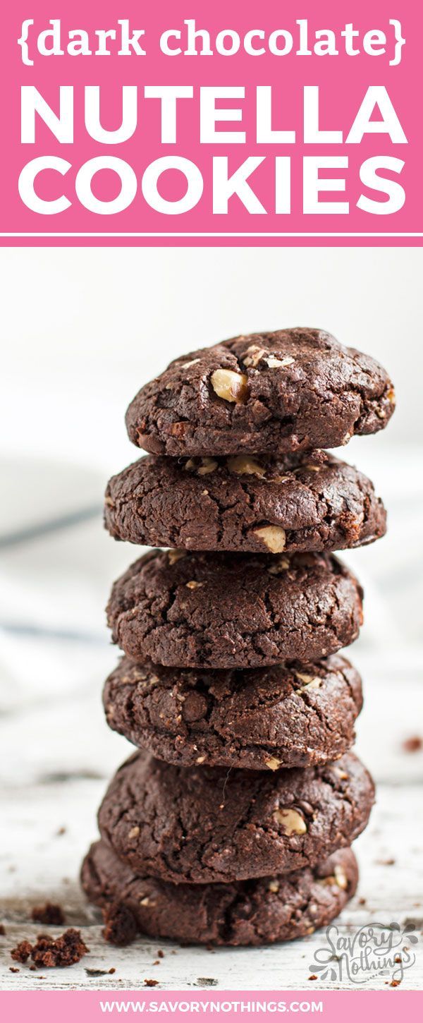 Double Chocolate Cookies with Hazelnuts