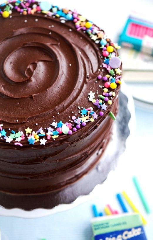 Double Chocolate Party Cake