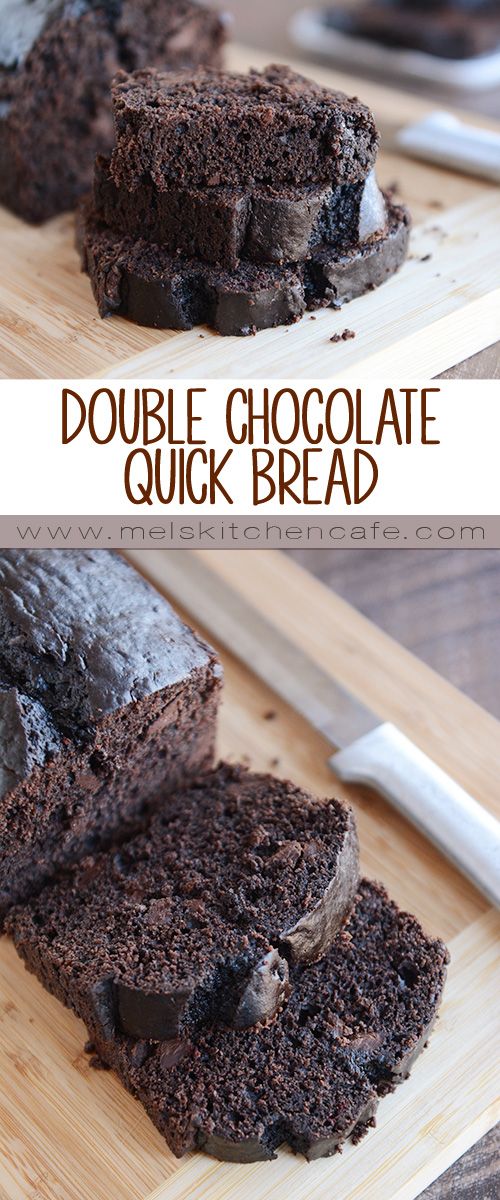 Double Chocolate Quick Bread