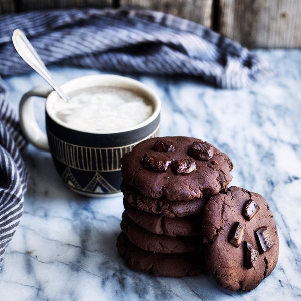 Double Chocolate Vegan Cookies