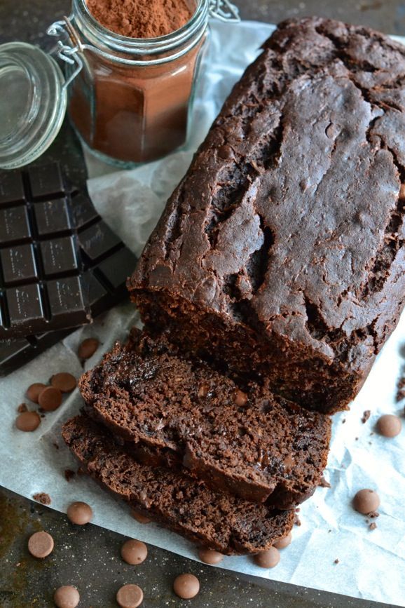 Double Chocolate Zucchini Bread (Gluten Free