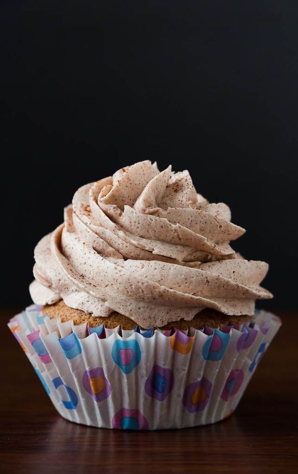 Double Cinnamon Spiced Cupcakes