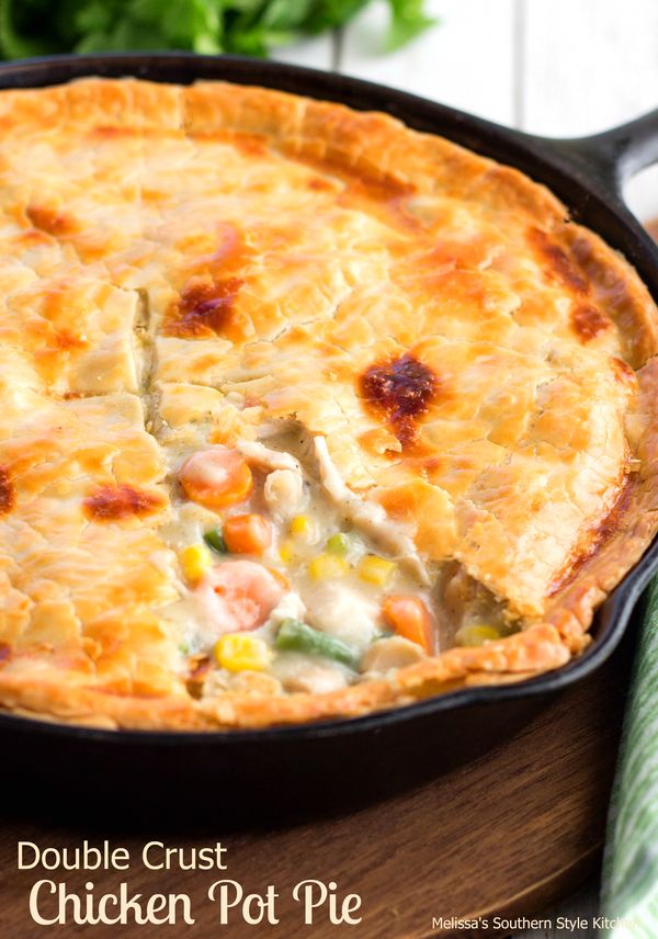 Double Crust Chicken Pot Pie